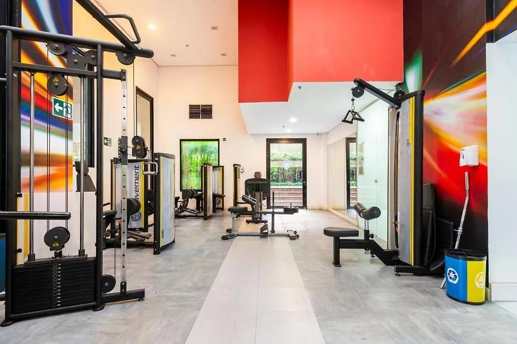 Apartament Flat - Apto C Quarto Sala E Cozinha - Timesquare São Paulo