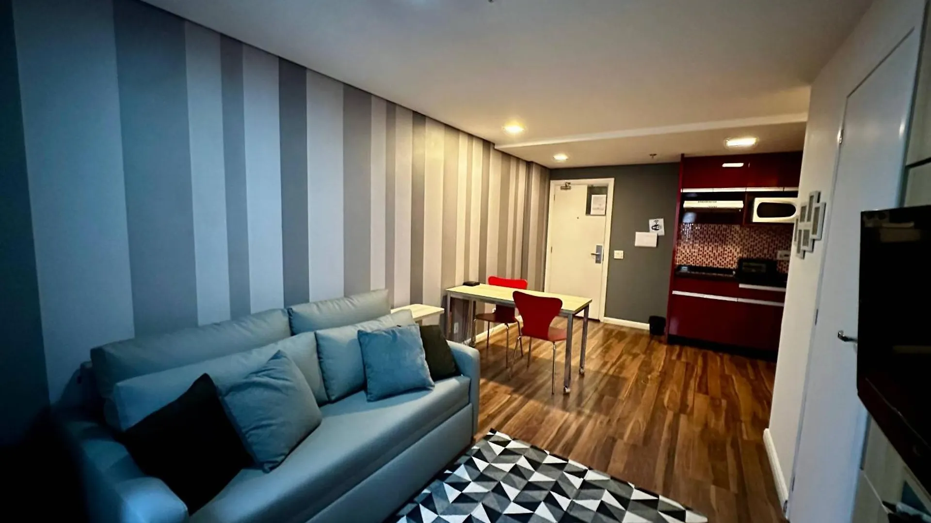 Flat - Apto C Quarto Sala E Cozinha - Timesquare São Paulo 0*,  Brazylia
