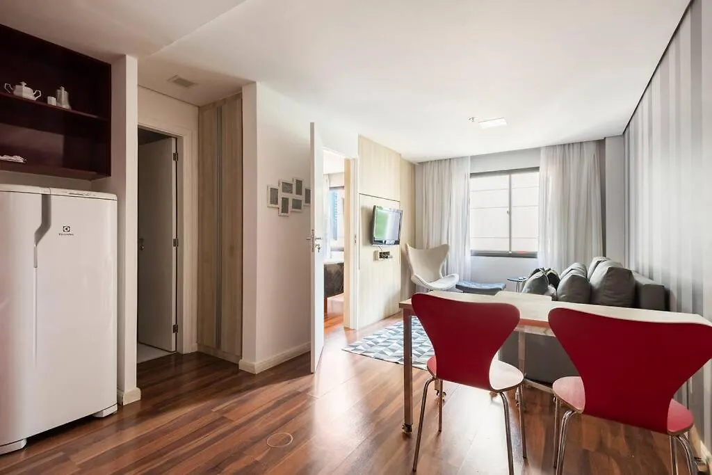 Apartment Flat - Apto C Quarto Sala E Cozinha - Timesquare Sao Paulo