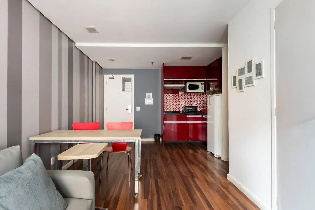 Flat - Apto C Quarto Sala E Cozinha - Timesquare Sao Paulo Brazil